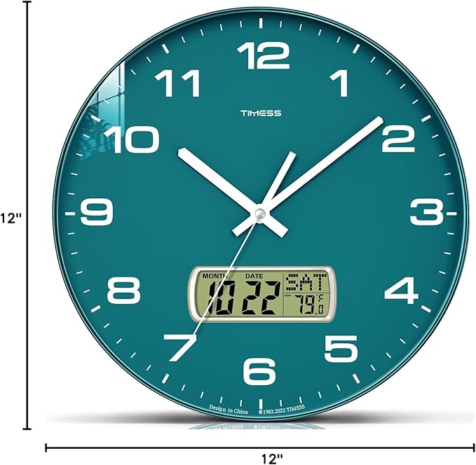 TIMESS Wall Clock, Ideal Modern Home, Office Decor - Image 7