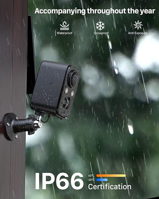 IHOXTX Security Cameras Wireless Outdoor: Cameras - Image 7