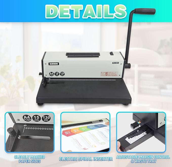 Rayson PD-1501 Coil Binding Machine - Image 2