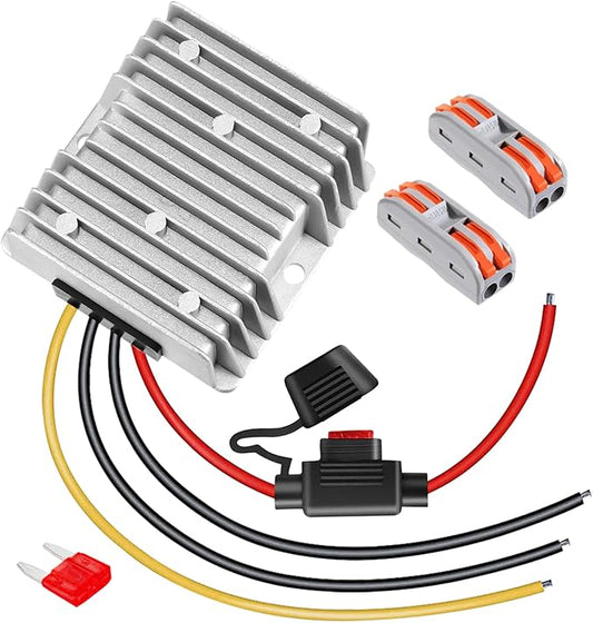 EAGWELL 48V to 12V Converter 10A 120W Golf Cart 48V 36V to 12V Converter by EAGWELL