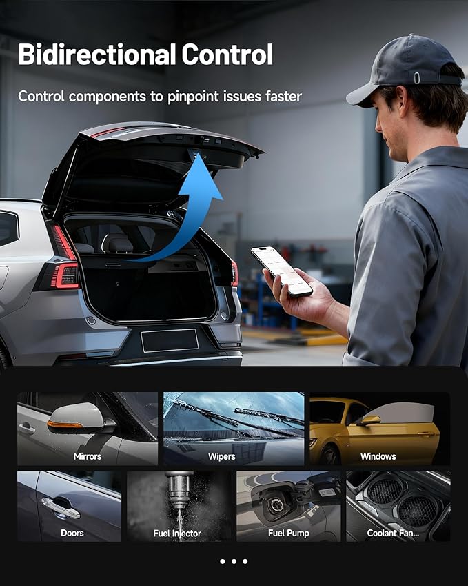 TOPDON TopScan Pro OBD2 Scanner Bluetooth, Bi-Directional Scan Tool - Image 2