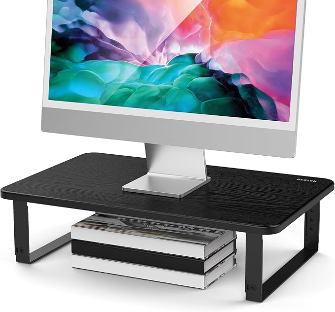BESIGN MS01 Monitor Stand Riser, Height Adjustable Laptop Stand, Computer by BESIGN