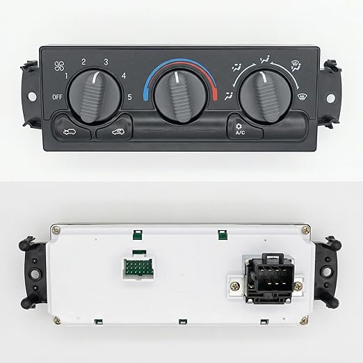 599-266 A/C Control Switch Air Conditioning Climate Control Module, Front - Image 4
