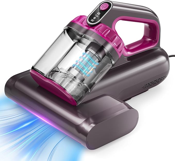 BYHUME Mattress Vacuum Cleaner, 17Kpa 650W Bed Vacuum Cleaner, 273nm UV-C Light by BYHUME