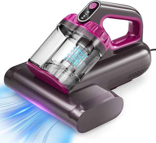BYHUME Mattress Vacuum Cleaner, 17Kpa 650W Bed Vacuum Cleaner, 273nm UV-C Light by BYHUME