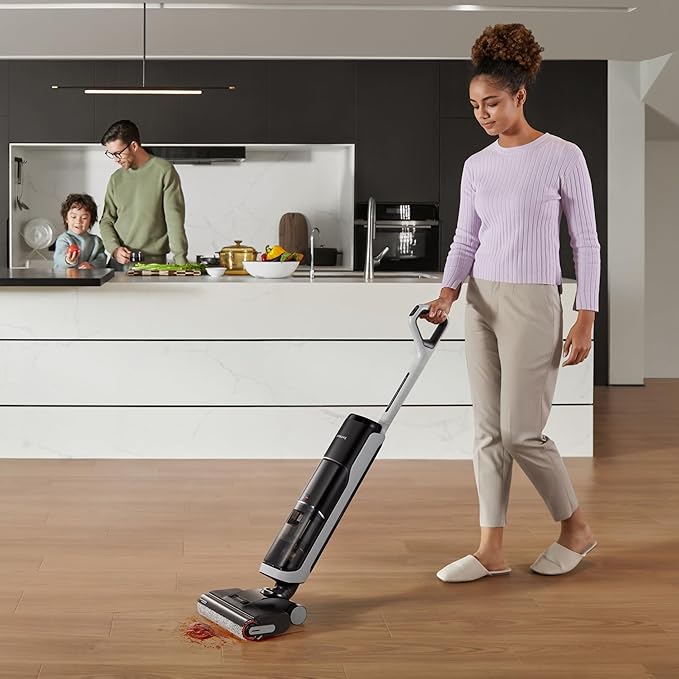 dreame H14 Cordless Vacuum Mop, 180° Lie-Flat Wet Dry Vacuum cleaner, 140°F - Image 8