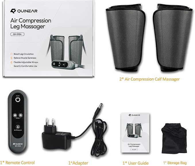 QUINEAR Air Compression Leg Massager - Image 7