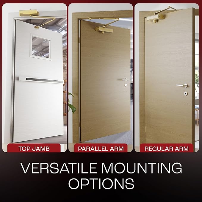 PrimeWare DC-600 Automatic Adjustable Door Closers - Image 3