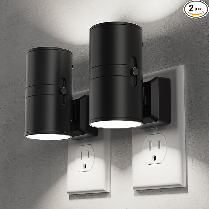 Briignite Night Lights Plug into Wall, Modern LED Night Light Plug in, Dusk to by WelcometoBriigniteenjoyyourshopping