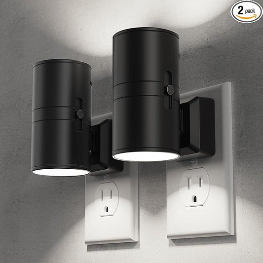 Briignite Night Lights Plug into Wall, Modern LED Night Light Plug in, Dusk to by WelcometoBriigniteenjoyyourshopping