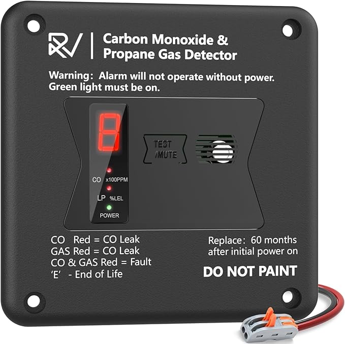 RV Carbon Monoxide and Propane Detector, Replace The Old RV Gas Detector #31011 by LeakbeeCreatingaSafeHome