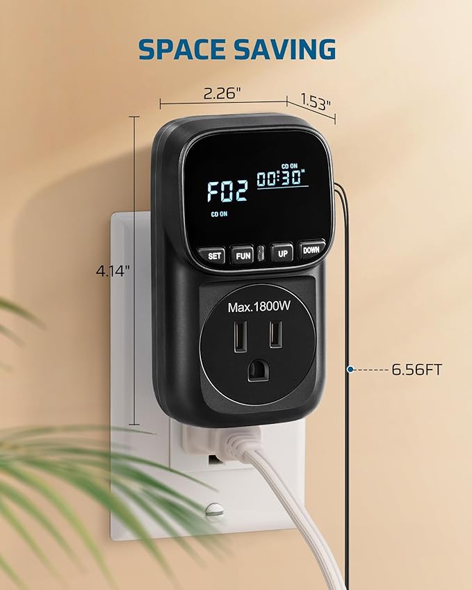 DEWENWILS Digital Temperature Controller, Heavy Duty 15A/1800W Thermostat - Image 7