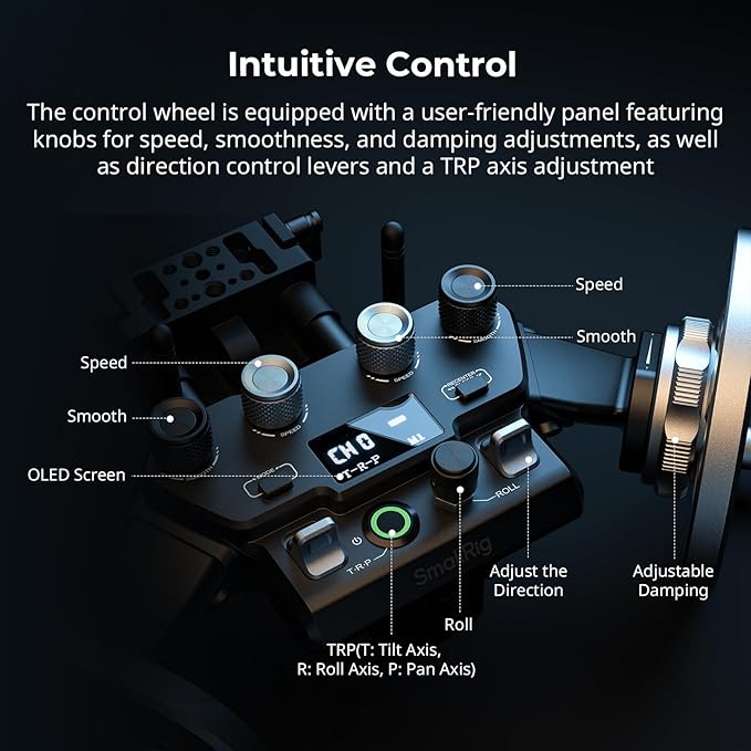 SmallRig Gimbal Control Wheels for DJI RS2 / RS 3 Pro/RS 4 / RS 4 Pro/RS 5 | - Image 3