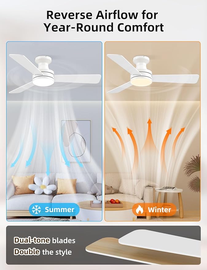 Homlit 42 inch RGB Ceiling Fan - Image 7