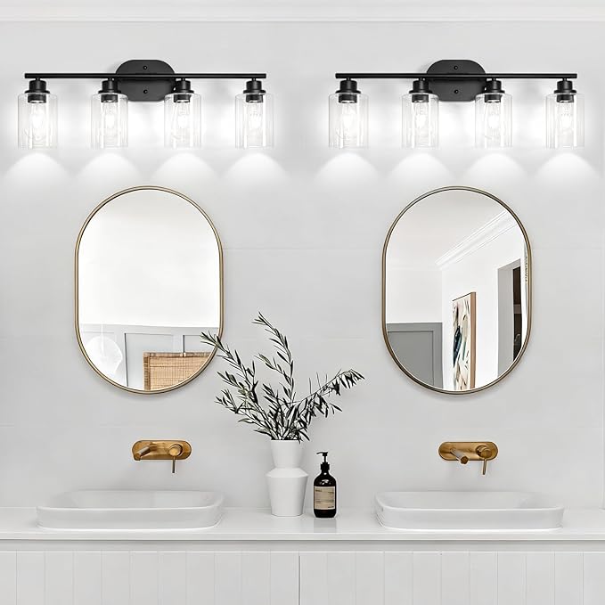 Unicozin Bathroom Light Fixtures, 4 Light Vanity Lights - Image 7