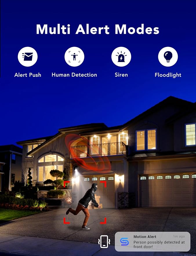 FAMVIVA 2K Security Camera, Outdoor/Indoor - Image 6