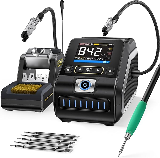 FNIRSI DWS-200 200W 245 Precision Digital Soldering Station Kit by FNIRSITechnology
