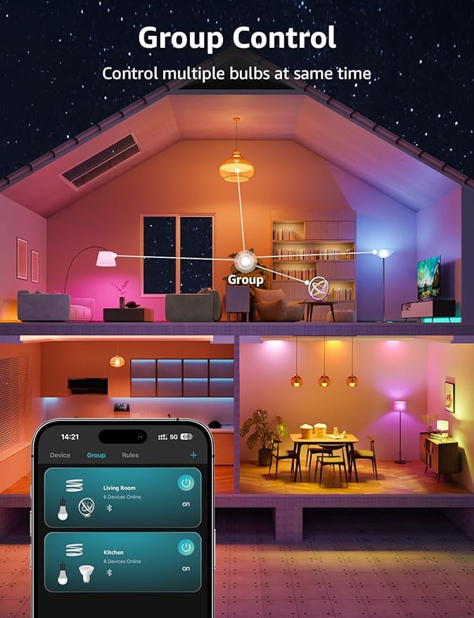 Lepro B3 AI Smart Light Bulbs - Image 7