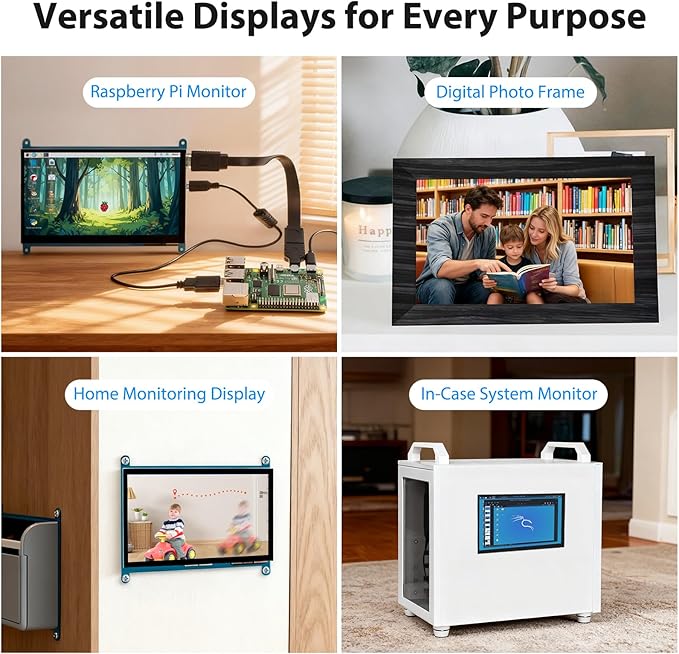 ELECROW 7 Inch 1024×600 Touchscreen - Image 6