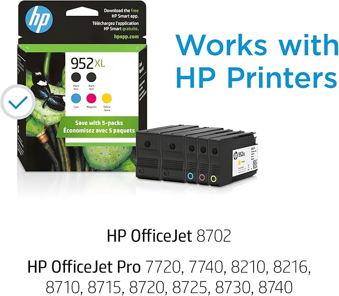 HP Original 952XL Black, 8700 Series | Eligible - Image 2