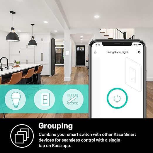 Kasa Smart Dimmer Switch HS220P3, Single Pole, Needs Neutral Wire, 2.4GHz Wi-Fi - Image 6