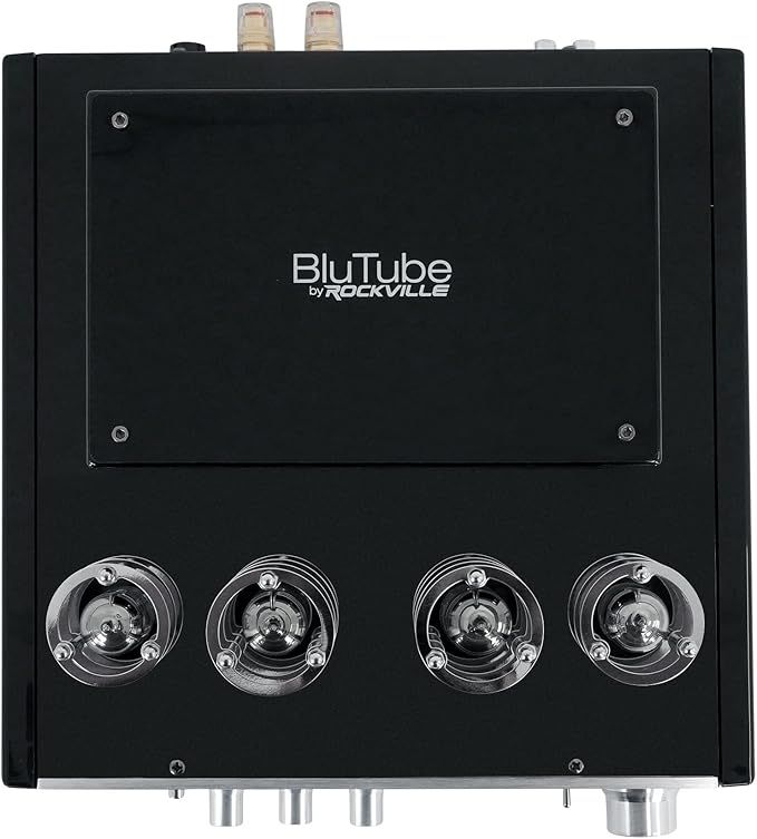 Rockville BluTube 70W Tube Amplifier Stereo Receiver, Compact Design, Warm Sound - Image 6