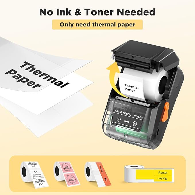 SUPVAN T50M Pro Bluetooth Label Maker Machine - Image 7
