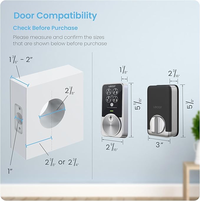 Lockly PIN Genie Pro Zeno Series Smart Lock, Keyless Entry Door Lock - Image 9
