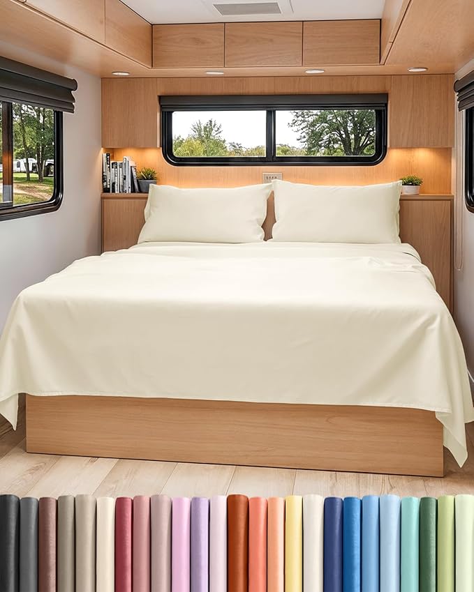 RV Short Queen Sheet Set 60 X 75 by CGKUnlimited