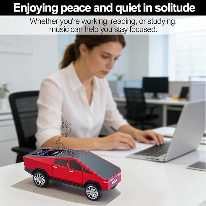 WSTER Futuristic Pickup Truck Bluetooth Speaker - Image 7
