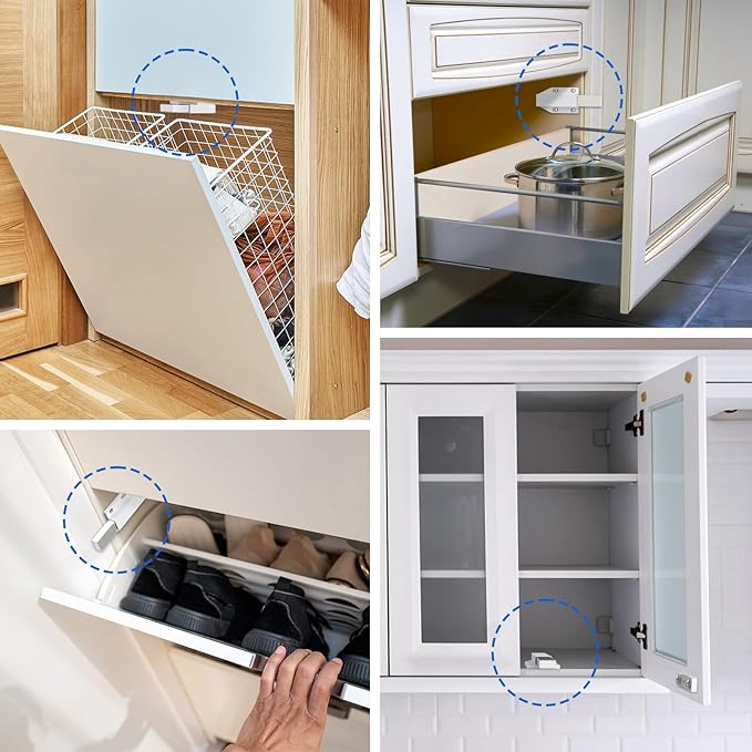 Magnetic Push Latch Heavy Duty Jiayi Push to Open Cabinet Hardware Magnetic - Image 5