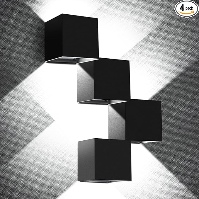ledmo 20W High Power Modern Outdoor Wall Sconce Light Creative Adjustable Beam by LEDMO