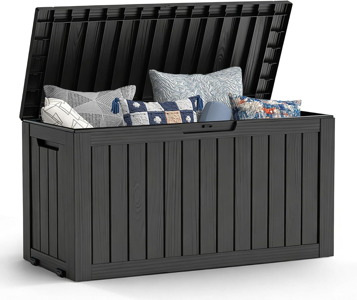 mars villa 72 gallon deck box, outdoor storage, main product view
