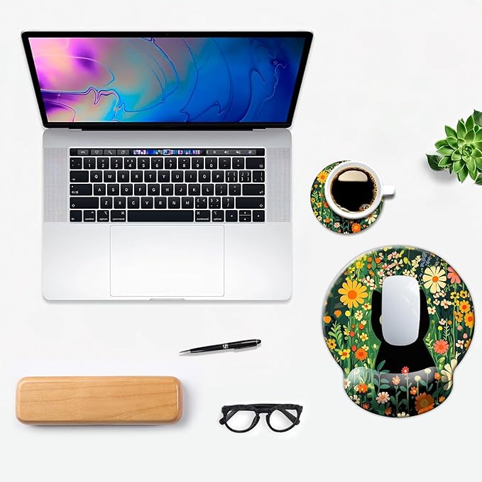 Ergo Comfort Gel Wrist Rest Mouse Pad-Ergonomic Office Mousepad - Image 7