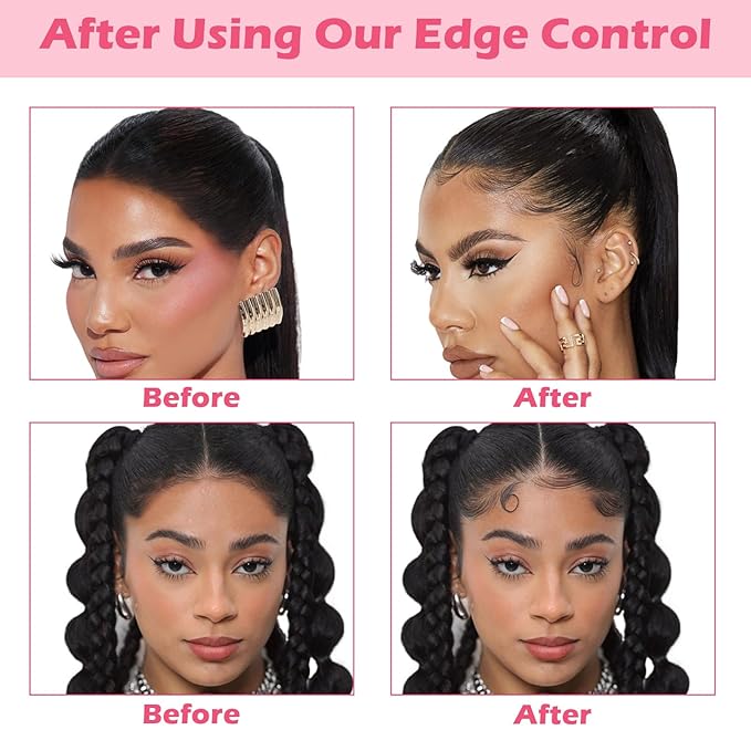 Goiple Edge Control Wax for Women Strong Hold Non-greasy Edge Smoother - Image 6