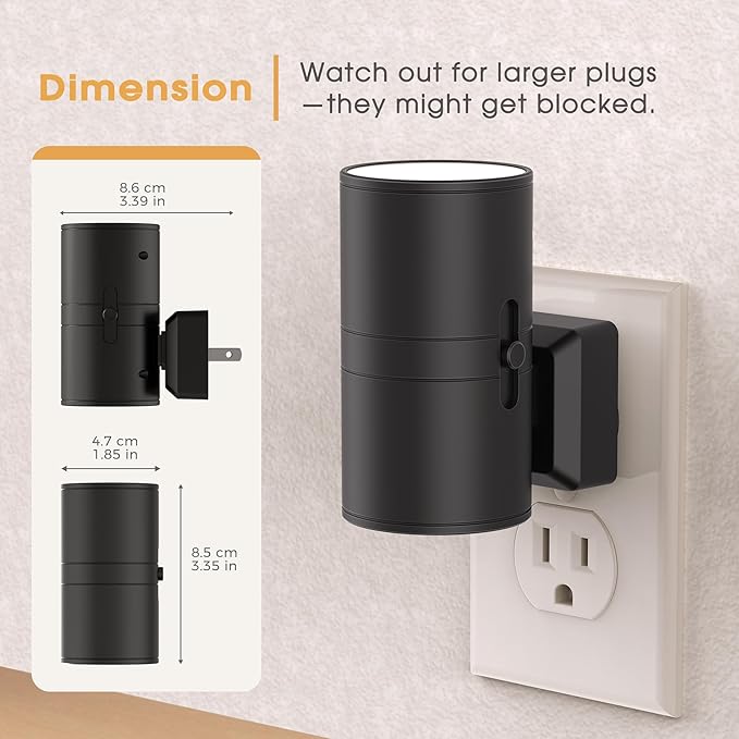 Briignite Night Lights Plug into Wall, 1 Pack 11-Color Changing Night Light - Image 4