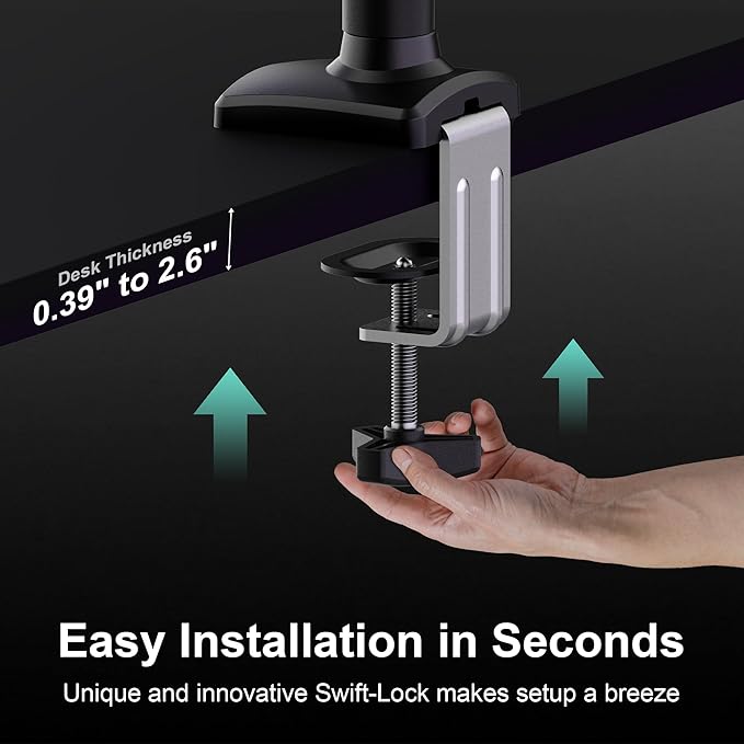 NearHub Dual Monitor Desk Mount - Image 4