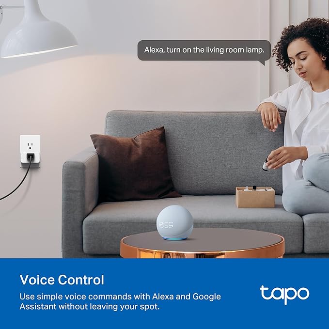 TP-Link  Smart Plug Wi-Fi Mini, Energy Monitoring, Compatible - Image 6