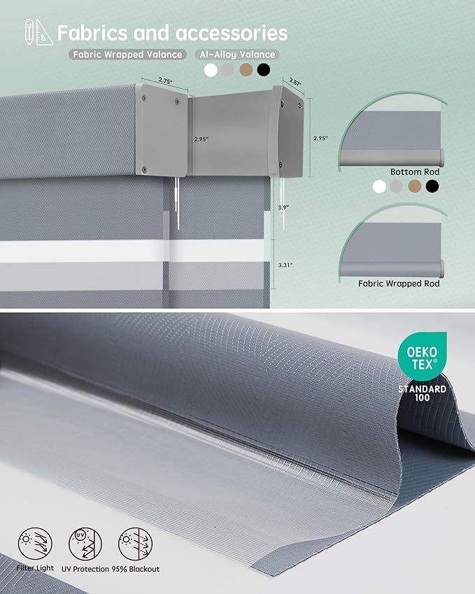 Yoolax Motorized Zebra Blinds Works - Image 5