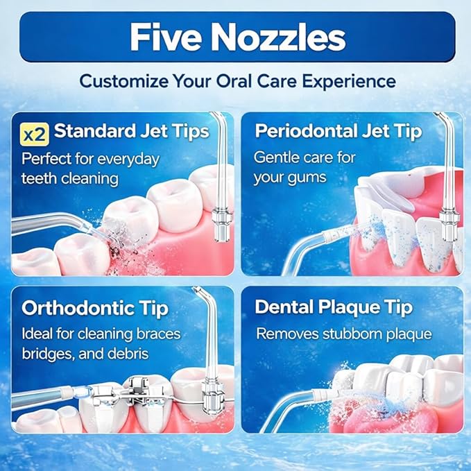 KAMEX Cordless Water Dental Flosser - Image 4