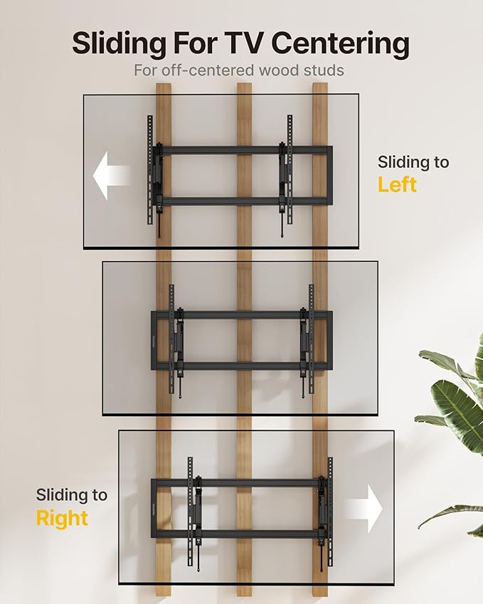 monTEK Heavy Duty Tilting TV Wall Mount - Image 8