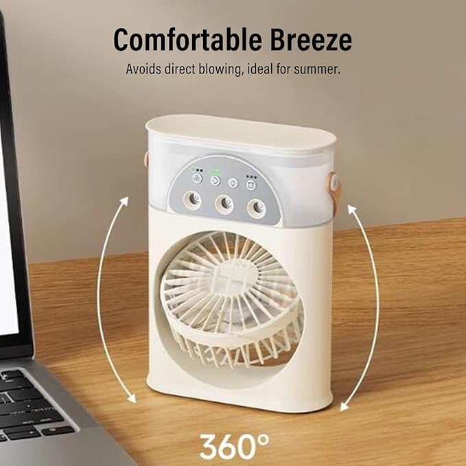 RiToEasysports Portable Air Conditioners, Evaporative Cooler Personal Air Cooler - Image 6