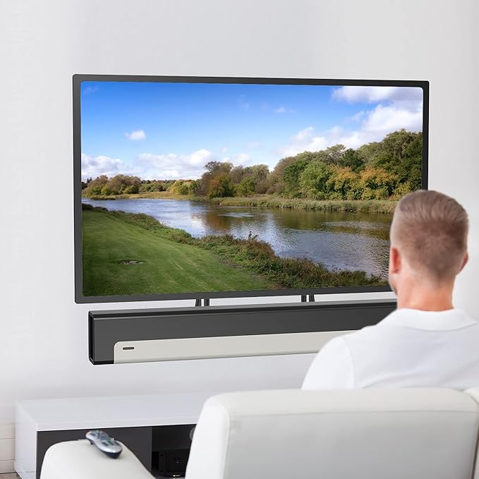 WALI Sound Bar Mount Bracket for Mounting Above or Under TV, Fits 32 to 70 inch - Image 6