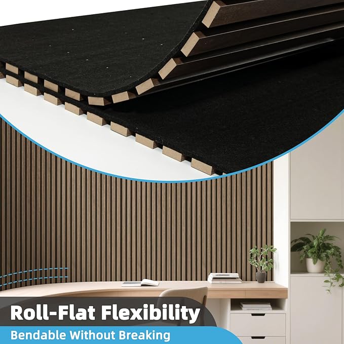 Art3d 2-Pack Acoustic Wood Slat Wall Panel - Image 6