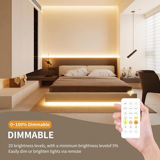 Pandery CCT LED Controller Kit, iOS/Andriod App Control 2.4G RF Wireless Remote - Image 8