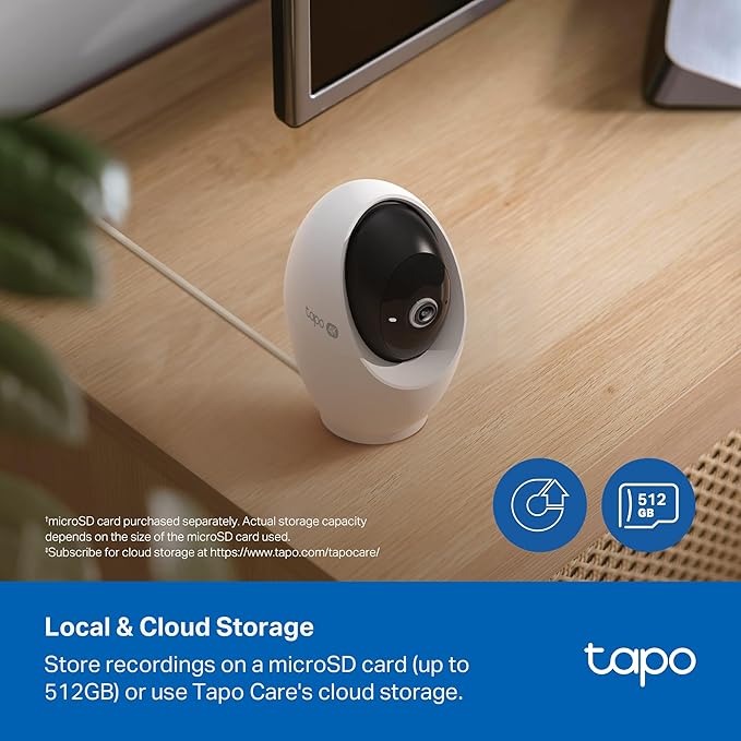 Tapo 4K Pan/Tilt Indoor Security Camera - Image 11