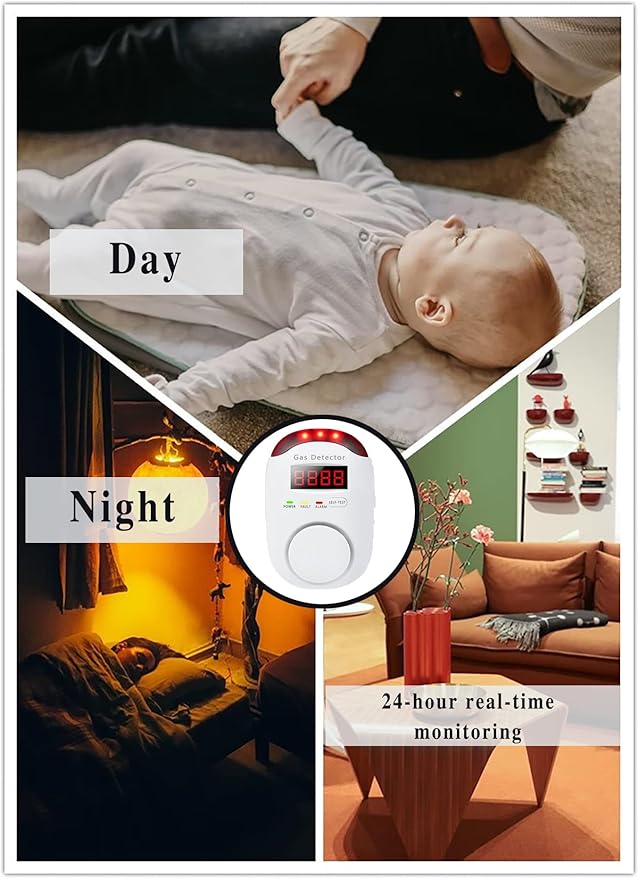 COLORWELL Gas Alarm，Propane detectors - Image 6