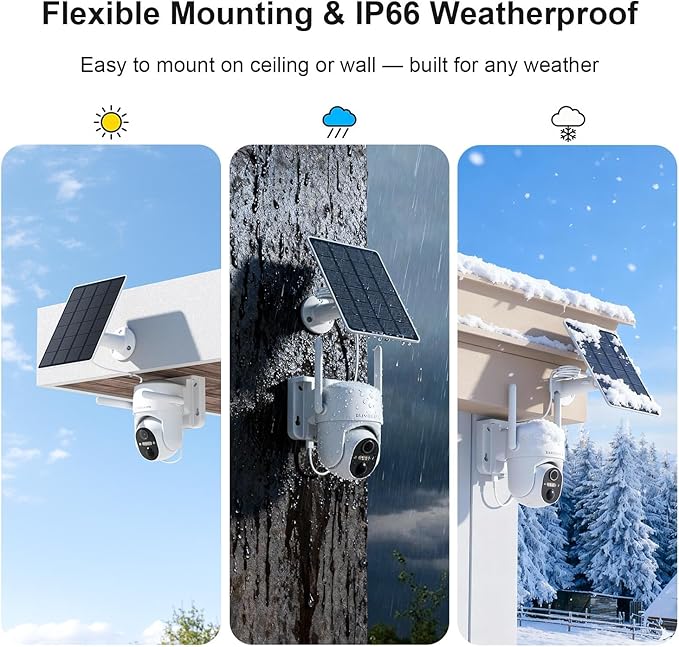 HOSAFE.COM Cameras for Home Security Outdoor, WiFi Outdoor Camera Wireless - Image 5