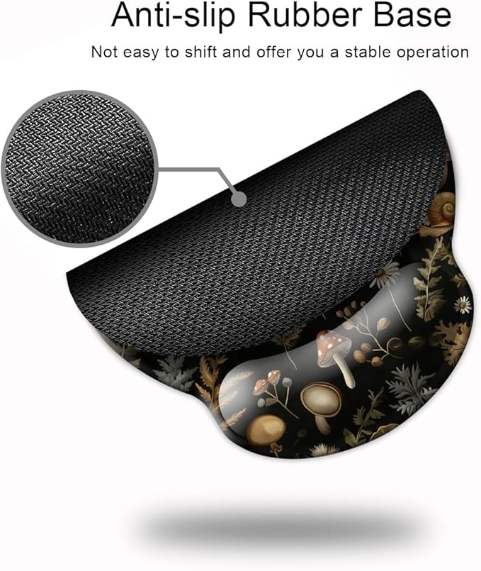 Ergonomic Mouse Pad with Wrist Support, Mouse Pad with Wrist Rest, Relieve - Image 5