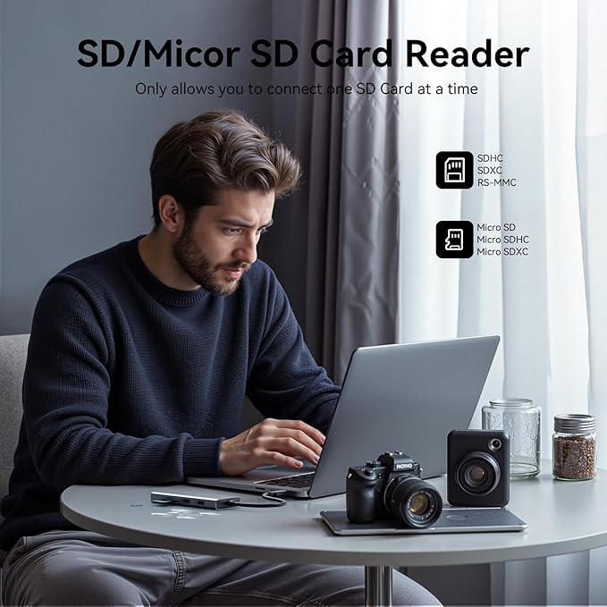 USB C Docking Station Dual Monitor HDMI Adapter - Image 6